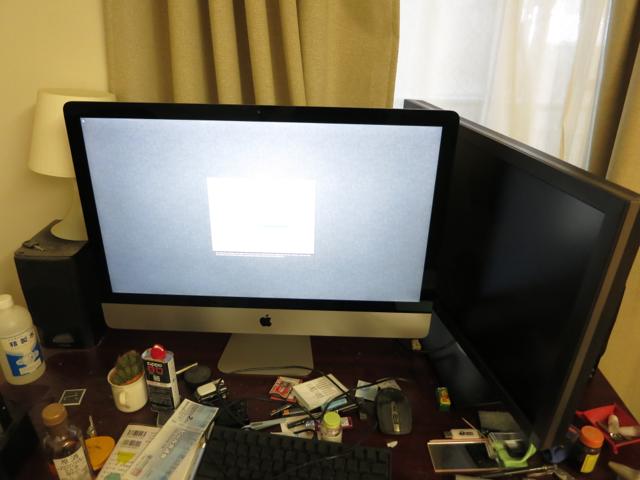 iMac 2012 late 27インチ開封。メモリ32GB化。27インチでデュアルディスプレイしたった image 12