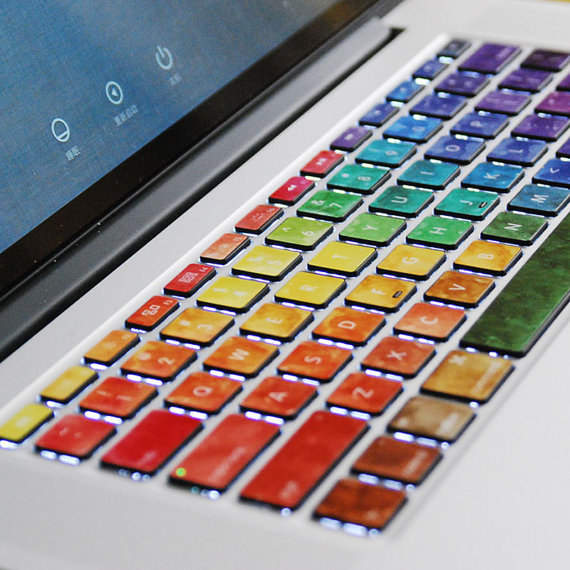 Pinterestやってれば芸能人と友達になれるかもと聞いてPin itしてたら、EtsyでMacBook Airのキーボードシールを買ってた image 2