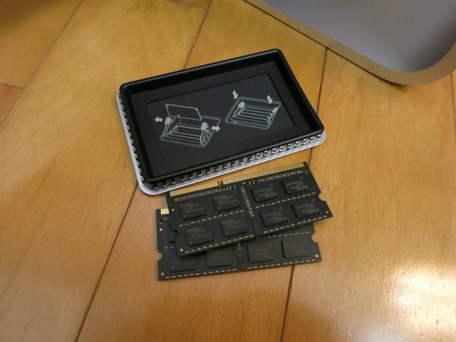 iMac 2012 late 27インチ開封。メモリ32GB化。27インチでデュアルディスプレイしたった image 9