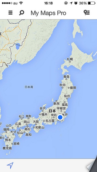 旅先に便利。沖縄の行きたい場所をGoogleマイマップに保存してスマホで見るアプリ image 2